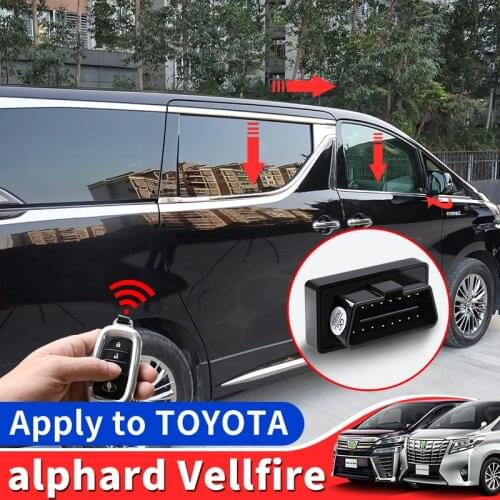 Suitable for Toyota Alphard One-Click Window Lifter OBD Vellfire 30 20 Driving Automatic Locking Remote Control Lifting Window