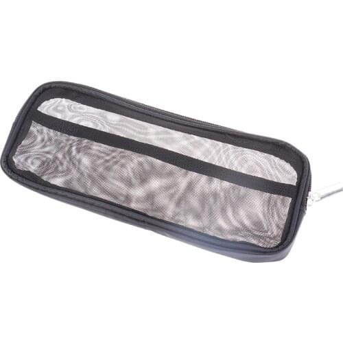 Makeup Brush Travel Case Cosmetic Toiletry Bag Organizer for Men Women Beauty Tools Mesh Dopp Kit Pouch Wash Storage Accessories