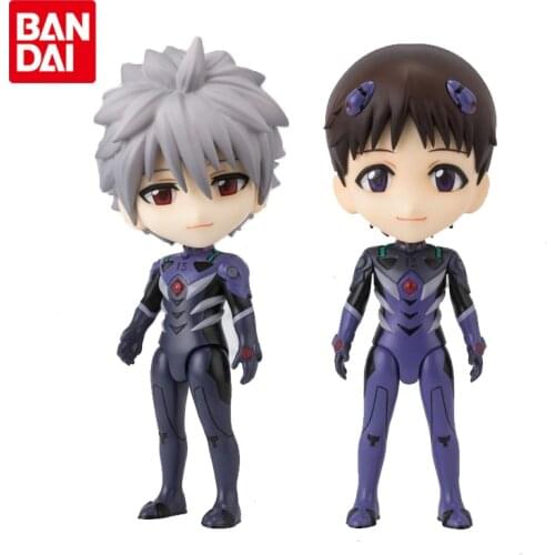 Ikura Shinji Nagisa Kaoru Q Version Japan Anime Action Figure Colletible Model Toys NEON GENESIS EVANGELION Dolls Ornaments