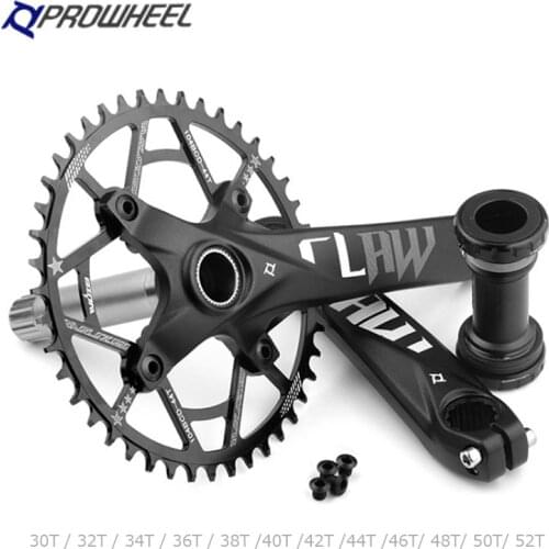 PROWHEEL 175/170 MM 104BCD CNC single speed mtb bicycle crank set chain wheel