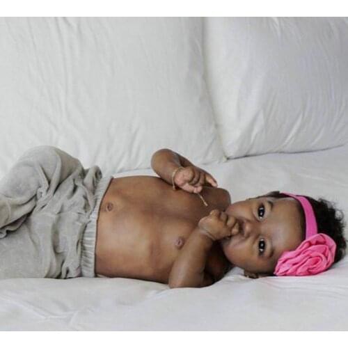 Hoomai 23"58cm Reborn Baby Dolls Silicone Soft Body Fashion Boneca Reborn For Kids Christmas Gift Best Playmates