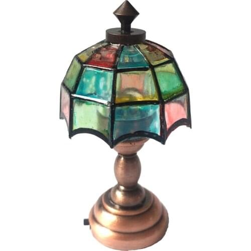 Dollhouse Mini LED Light Colour Mini LED Light Exquisite appearance Simulation Ornament Decoration for 1/12 Dollhouse H055