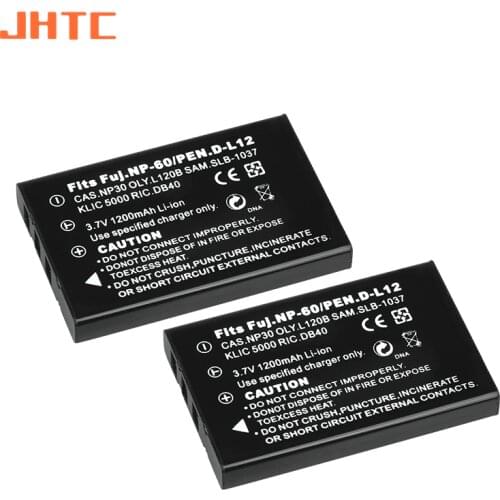 NP-60 FNP60 NP60 Camera Battery 1200mAh for Fujifilm F50I F501 F401 F402 F410 F601 For CASIO QV-R3, QV-R4 Batteries