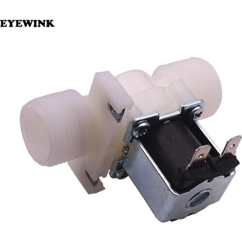 1/2" Plastic Solenoid Valve 12V Magnetic Washing Machine Dispenser Drinking Water Pneumatic Pressure Controller Switch