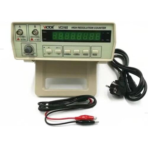 Precision counter frequency meter digital frequency meter 0.01Hz-2.4GHz 2 input channels coupled 8 bits