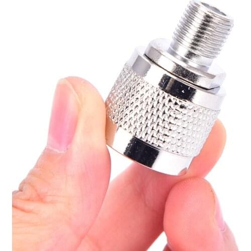 RF Connector N Male Plug Male Pin To F Female Jack Adapter Signal Metric Adapter