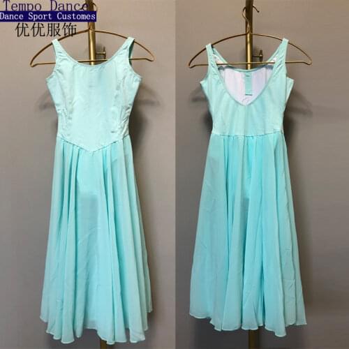 Adult Ballet Dance Leotard Chiffon Tight Elastic Ballet Stage Dancing Costume Ballet Leotards For Women and Girl Dresses