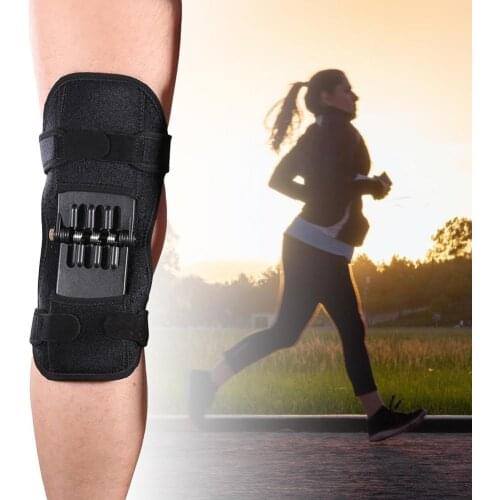 1Pc Knee Brace Detachable High Elastic Nylon Sports Knee Protective Gear Supplies for Runner Patella Booster Knee Stabilizer