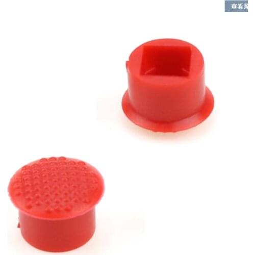 10pcs Laptop Nipple Rubber Mouse Pointer Cap for IBM Thinkpad Little TrackPoint Red Cap for Lenovo Keyboard Trackstick Guide