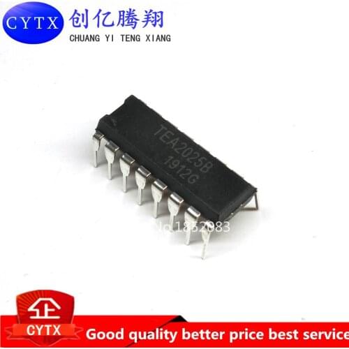 10PCS TEA2025 TEA2025B DIP16