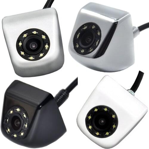8LED Factory CCD CCD Rearview Waterproof Night 170 degree Wide Angle Luxur Car Rear View Camera Reversing Backup Camera