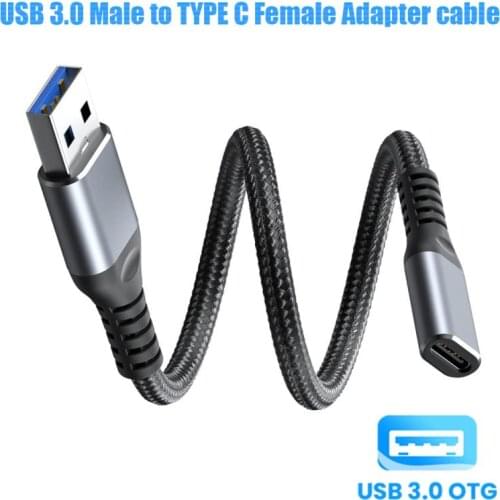 Type-C Micro USB OTG Adapter Cable USB 3.0 2.0 Female To Type C Male Cable Adapter Converter USB-C Cable For Car MacBook Phone
