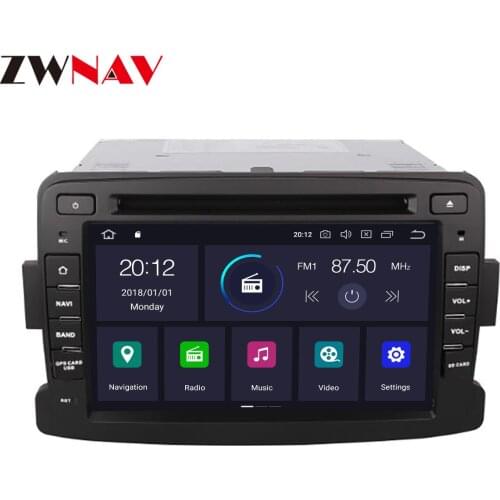 For RENAULT DUSTER Car radio player Android 10 64GB GPS Navigation Multimedia Player Radio