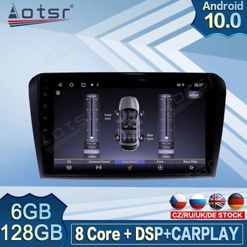 128GB Carplay Car Radio For Mazda 3 2006 2007 2008 2009 2010 2011 Android Multimedia GPS Navigation Video DVD Player Screen Unit