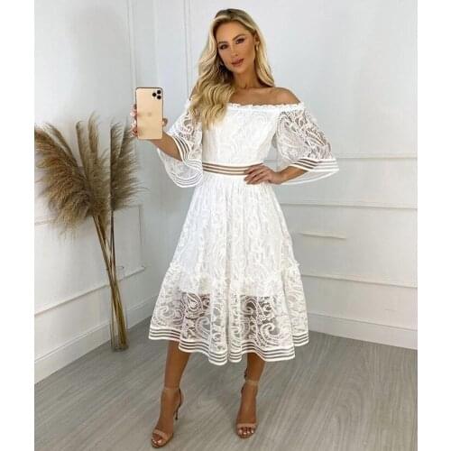 Womens Lace Dresses BAZIIINGAAA China