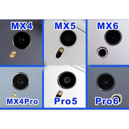 New Ymitn Housing Back Camera glass Lens Cover with Adhesive replacement For Meizu MX3 MX4 MX5 MX6 Pro6