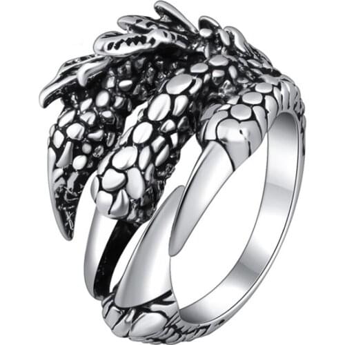 Eagle Claw Rings Men Opening Fingers Jewelry Accessories Punk Body Decorations anillos para hombre