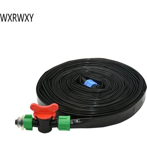 16mm drip tape Drip irrigation belt Watering System Flat Streamline Soaker Hose 0.2mm thickness 300mm Space