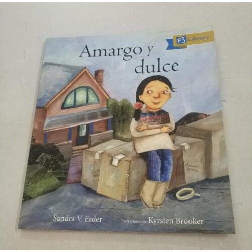 Parent Child Kids Spanish Story Book Interesting Education Enlightenment Cute Picture Learning Reading Book Age 4