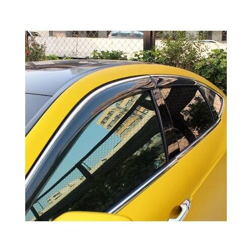 Window Visor Vent Shades Sun Rain Guard 4pcs For Honda Crosstour 2014 - 2016