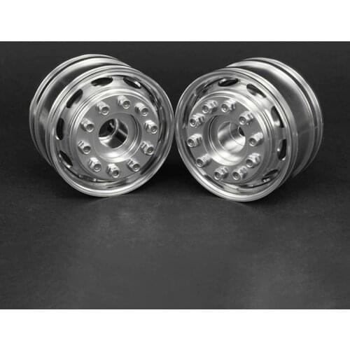 LESU Metal Rear Hub B for 1/14 RC Tamiya Tractor Truck DIY Trailer Model Car