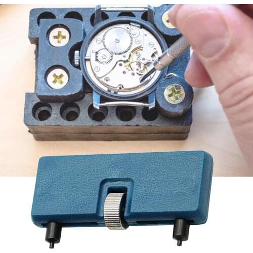 Hot Sales!! Watch Case Opener Easy to Operation Solid ABS Rectangle Watch Back Cover Opener for Repair