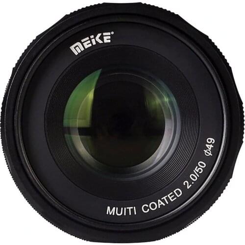 Meike MK-E-50-2.0 50mm f2.0 Large Aperture Manual Focus lens APS-C For Sony E Mount a5100 a6000 a6300 NEX7 A6500 A7 A7r A7s II