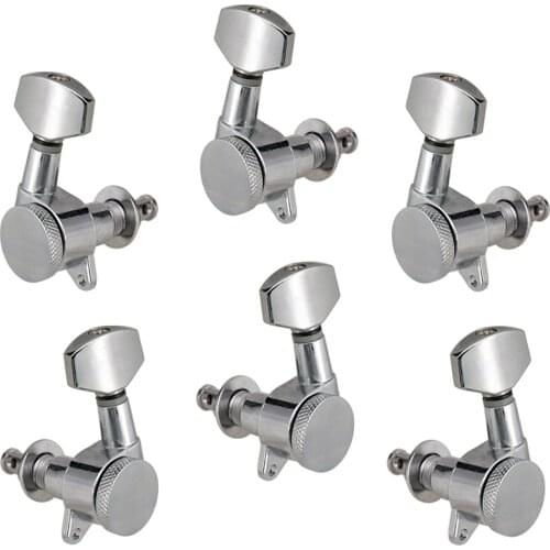 3L 3R Guitar Metal Locking String Tuners Guitar Machine Head Parts Accessory