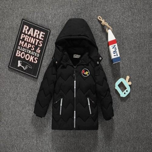 New Baby Boys Jacket Autumn Winter Jacket For Boys Children Jacket Kids Hooded Warm Outerwear Coat For Boy Clothes 2023