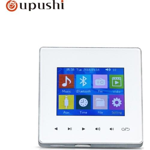 OUPUSHI AG-3 Background music in wall amplifiers SD/AUX IN/USB Music Player,Bluetooth digital stereo amplifier
