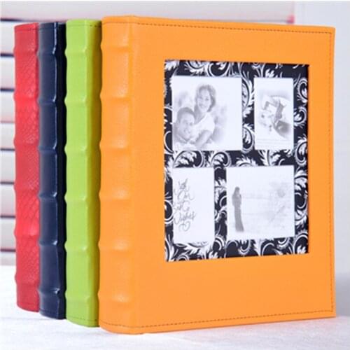 PA10 7 inch large family inset photo album 200 photos baby lovers photo album