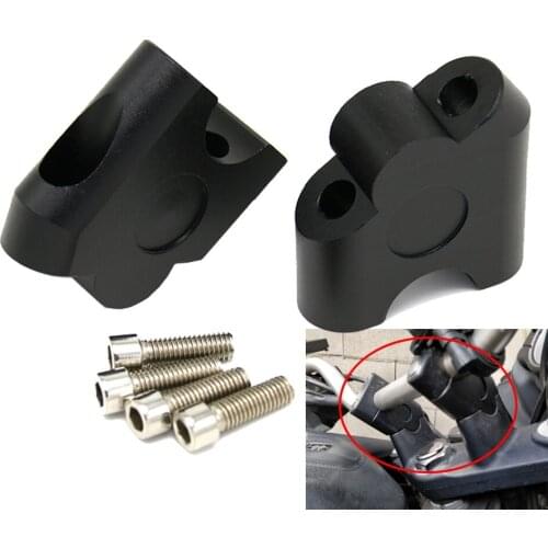 Motorcycle HandleBar Riser Handle Bar Mount Clamp Adapter For Suzuki GSF1250S 07-16 SV650 16-18 SV1000 DL250 V-STROM GW250 S F