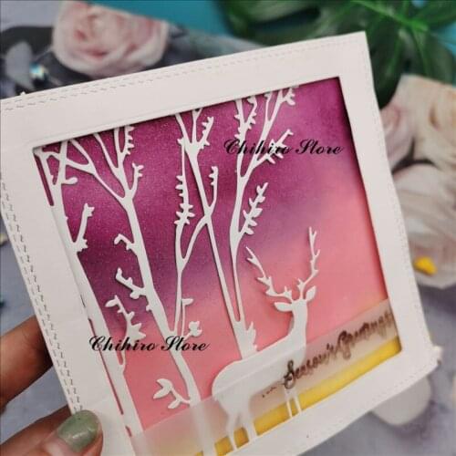 Christmas elk cutting dies Scrapbooking New 2020 DIY Scrapbooking photo album Decorative Embossing DIY Paper Card