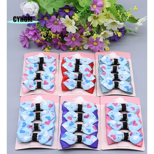 Wholesale Fashion ribbon hair clips for women silk girls hairpins cute spinki do wlosow Barrettes hair accessories D08-3