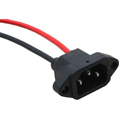 1PC Universal Three Vertical Electric Vehicle Charging Socket with Length 16CM Interpolation Cable