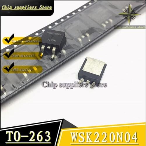5PCS-20PCS) WSK220N04 N-channel MOS tube field effect tube 40V 220A SMD TO-263 New and original