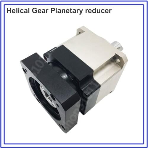 50:1 Planetary Gearbox Helical Gear Ratio 50 Reducer Gearbox 19mm 6000rpm for 90mm 750W 1KW AC Servo Motor Robot