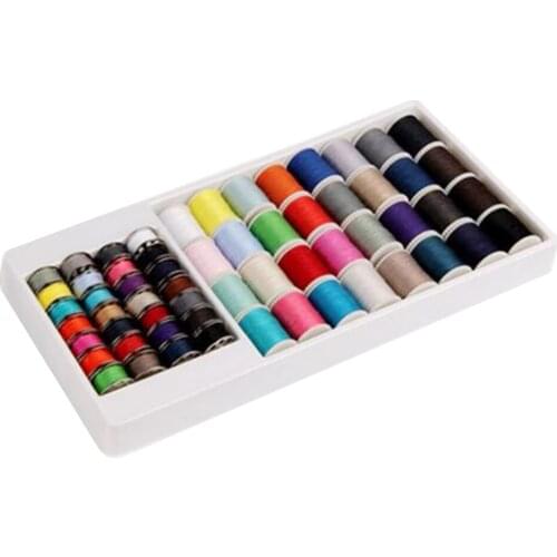60 Pieces Sewing Kit for Home, Travel, Camping Quality Premium Sew Supplies Hand Sewing / Sewing Machine Thread Bobbins Set