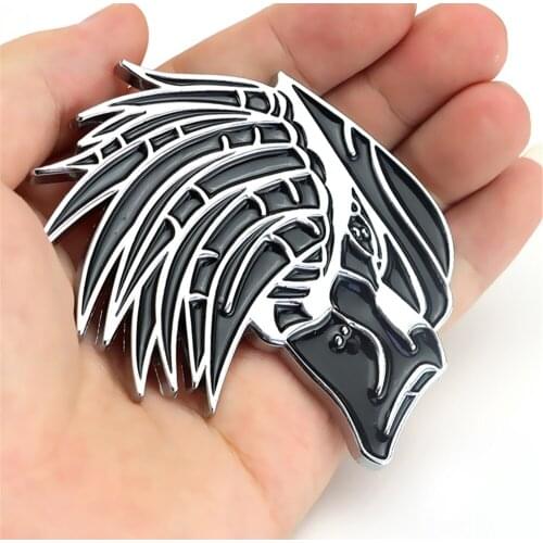 Cars, motorcycles, off-road vehicles, personalized metal car logos, modified side logos, trunk loading, car stickers decorative