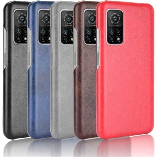 For Xiaomi Mi 10T Case Luxury Litchi Striae PU Leather Hard Back Cover Case For Xiaomi Mi 10T Pro Mi10T Phone Cases