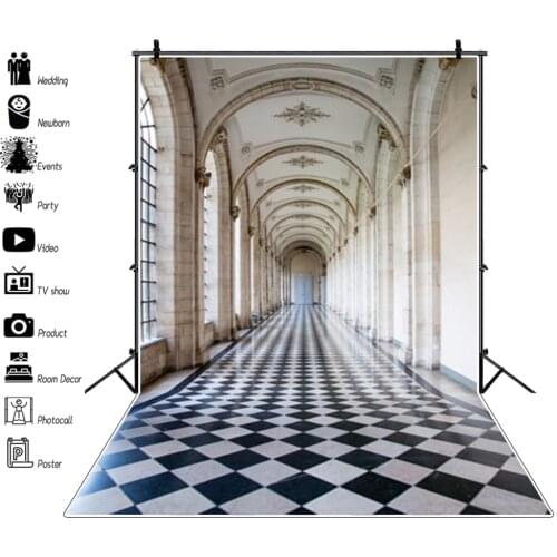 Grunge Cave Dwelling Stone Arch Door Stairs Photophone Photography Backdrops Photographic Backgrounds Baby Portrait Photophone