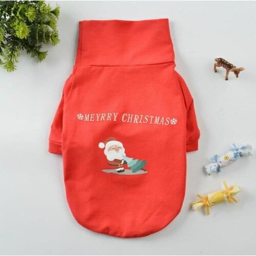 Fashion Dog Clothes Pets Coats Soft Cotton Dog Hoodies Clothing For Puppy Dogs Clothes for Christmas