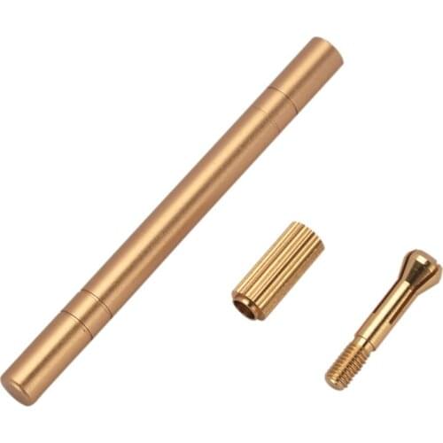 Permanent Makeup Eyebrow Eyeliner Microblading Tattoo Pen Cosmetic Tool Gold