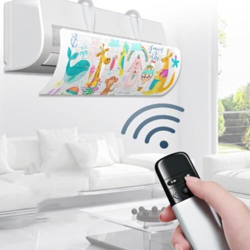 Adjustable Air Conditioning Cover Wind Deflector Windshield Air Conditioner Tools Air Baffle Shield Home Office Accessories