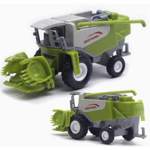 High simulation 1:50 alloy farmer car model,childrens new harvester toy,farmer farm harvester,free shipping