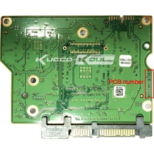 Hard drive parts PCB logic board printed circuit board 100591286 for Seagate 3.5 SATA hdd data recovery hard drive repair