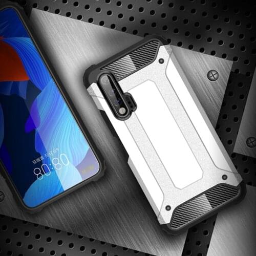 Armor Cell Phone Case for Motorola Moto P50 One ViSion P40 Z4 Play Anti-fall Dual layer protective Case