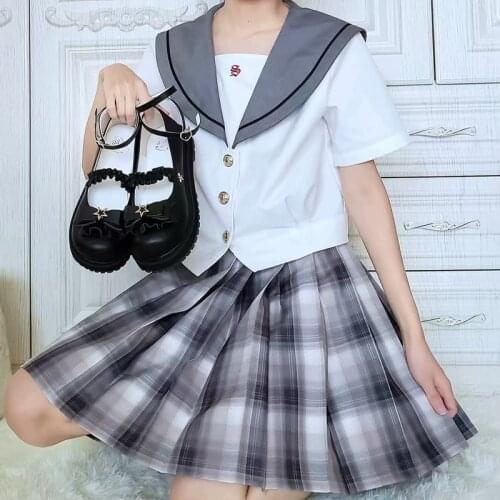 Star Buckle Lolita Shoes Spring New Student Kawaii Cosplay Bow Woman Flats Japanese Gothic Platform Pu Sweet Girls Harujuku Cute