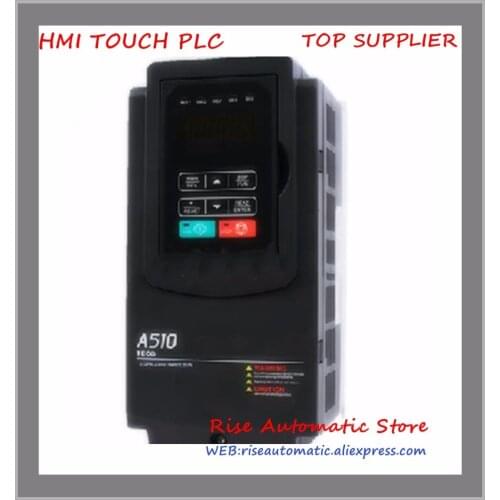 1 Phase 3 Phase 220V 8A 1.5KW 2HP Inverter VFD Frequency AC Drive A510-2002-H New