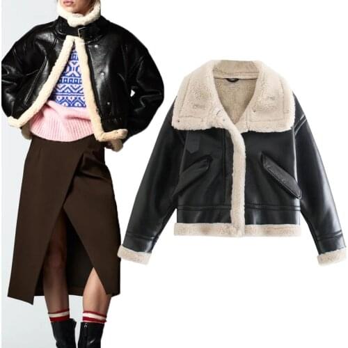 BBWM WOMAN Women's Long Sheepskin Coats